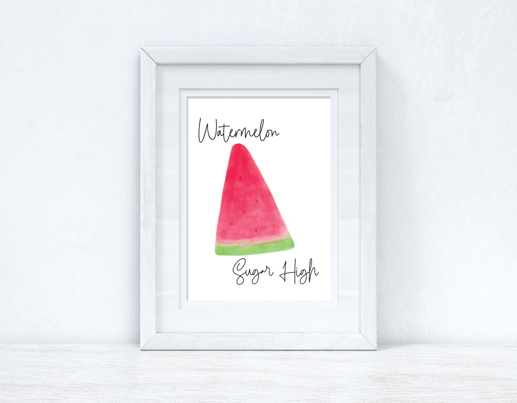 Watermelon Sugar High Summer Seasonal Wall Home Decor Print-1